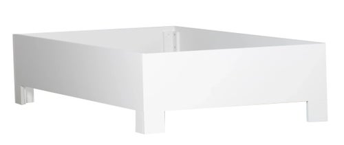 Honeycomb Bed Twin Extra Long - White Bedframes