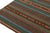 1950s Vintage Persian Palas Kilim in Multicolor Stripes, From Rug & Kilim - 5'10''x9' For Sale In New York - Image 6 of 7