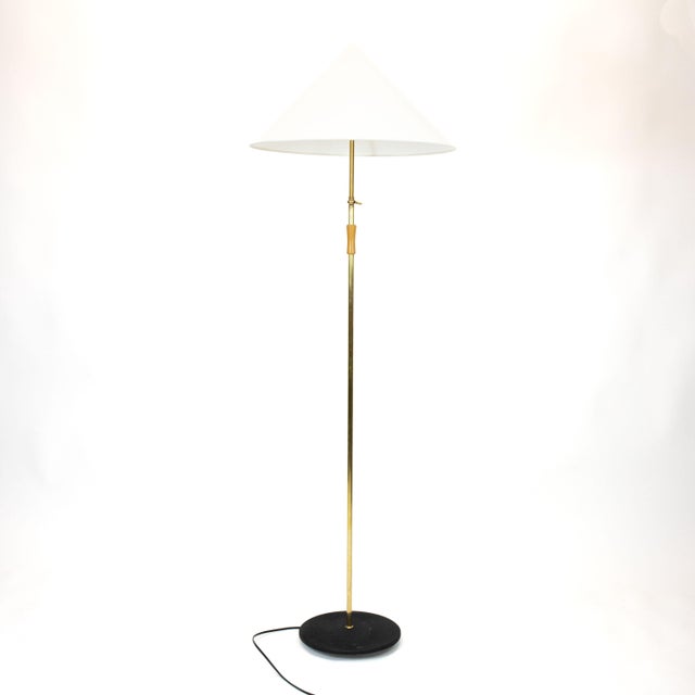 1950s Mid-Century Modern Floor Lamp by Rupert Nikoll, 1950s For Sale - Image 5 of 9