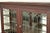 Brown Charles Rohlfs Antique Arts & Crafts Carved Mahogany Sideboard or Bar Cabinet With Leaded Glass Doors, Circa 1900 For Sale - Image 8 of 15