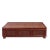 Mid-Century Modern Moursharaby Style Hand Carved Custom Bench From Morocco For Sale - Image 3 of 6