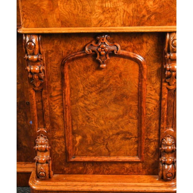 Early Victorian Pollard Oak Chiffonier Sideboard, 19th Century For Sale - Image 12 of 18