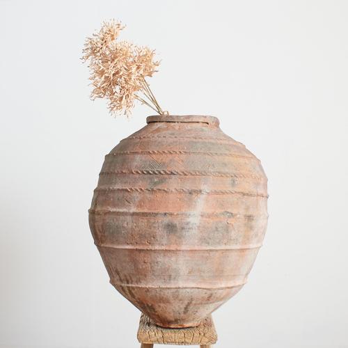 Large Antique Terracotta Olive Jar Urn, 1890s For Sale - Image 13 of 13
