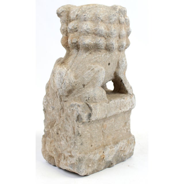 1940s Foo Dog Statue For Sale - Image 5 of 13
