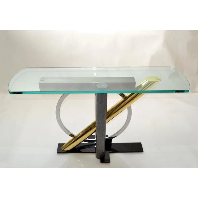 Kaizo Oto fascinating Console Table from the Design Institute of America. A five-variety metal construction fantasy for...