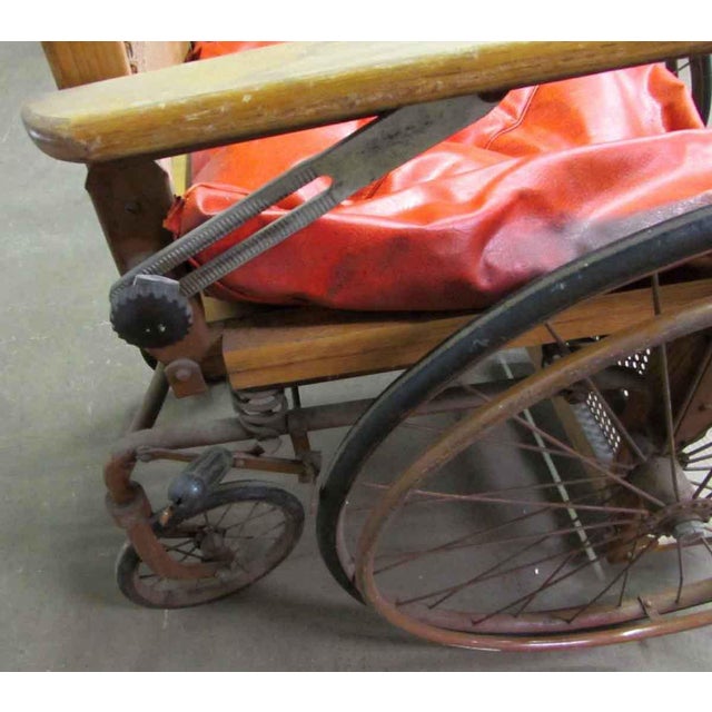 Turn of the Century Wooden Wheelchair Chairish
