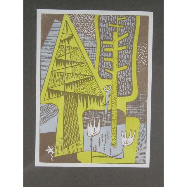 Original lithograph from the 1931 portfolio by German artist, Georg Bresser . It is from the unbound portfolio that shows...