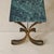 Gold French Art Deco Gilt Iron + Green Marble Side Table, 1950s - 2 Available For Sale - Image 8 of 11