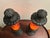 1920s 1923 Art Deco Mica Cylinder Accent or Mantle Lamps - a Pair For Sale - Image 5 of 7