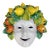 Vintage Sicilian Ceramic Lemon & Citrus Wall Mask Sculpture For Sale