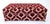 Vintage Italian Leather & Ruby Red Cut Velvet Jewelry Box For Sale In Atlanta - Image 6 of 15