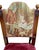 Ruby Red Set of Four Baroque-Style Needlepoint Chairs For Sale - Image 8 of 15