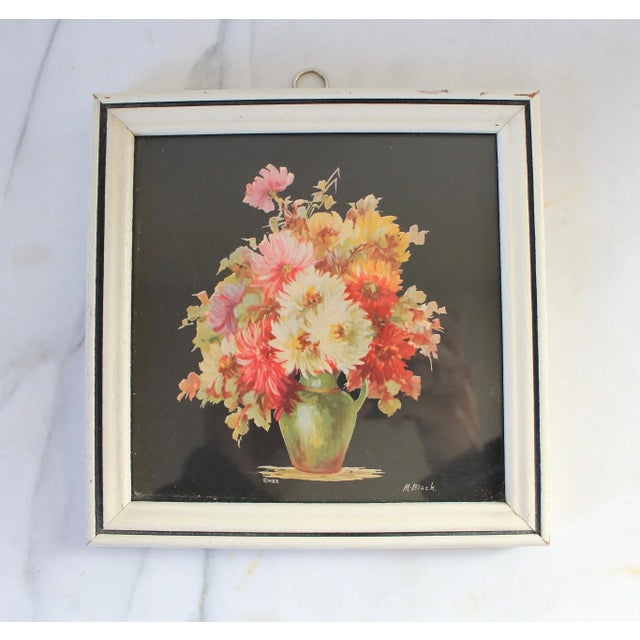 Vintage Still Life Floral Print Wall Hangings - a Pair For Sale - Image 4 of 10