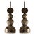 Smoked in Black Nickel Wall Sconces, Set of 2 For Sale - Image 11 of 11