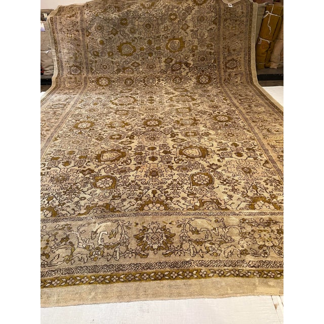 Early 20th Century Antique Sultanbad Rug For Sale - Image 4 of 7