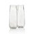 Contemporary Kaz Hammered Stemless Champagne Flutes, Set of 4 For Sale - Image 3 of 8