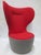 Textile Walter Knoll Seating Stones Chair in Red (New) For Sale - Image 7 of 8