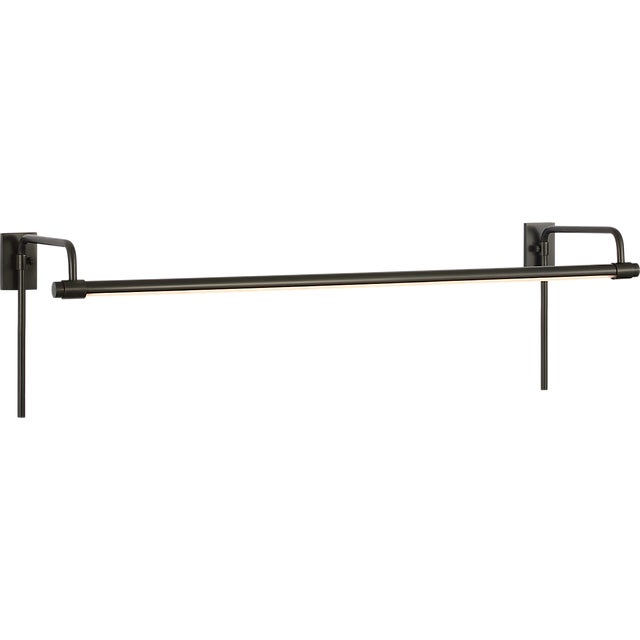 Thomas O'Brien for Visual Comfort Signature Kidd 30" Frame Mount Picture Light in Bronze For Sale In Houston - Image 6 of 14