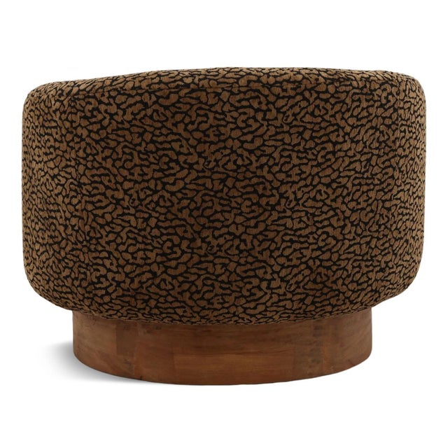 2020s Monaco Leopard Barrel Chair For Sale - Image 5 of 6