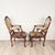 French Pair of Louis XV Large Caned Armchairs, France Circa 1760 For Sale - Image 3 of 13