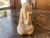 Cream 1970s Bridge Carved Sculpture of an Elephant Parade For Sale - Image 8 of 8
