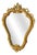 Vintage Pure Gold Mirror, 1950s For Sale