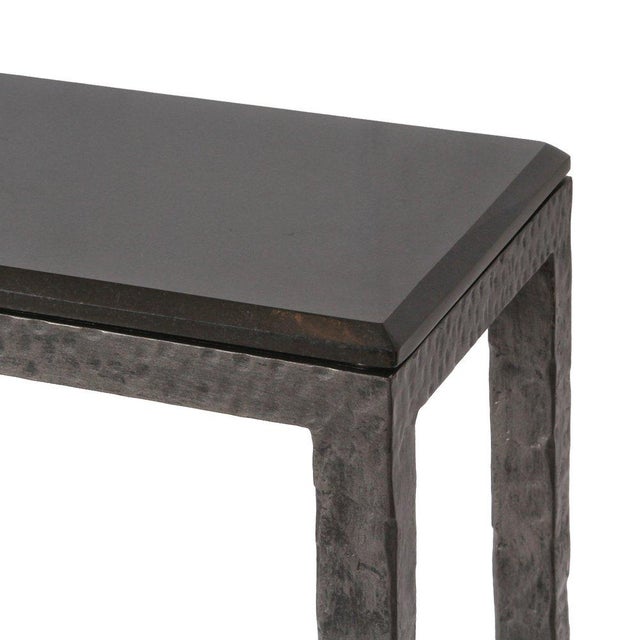 Giacometti Style Wrought Iron Console Table For Sale - Image 10 of 13