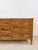 Mid-Century Modern Vintage Thomasville 9-Drawer Dresser Transitional Wood Chest MCM Ornate Long Boy For Sale - Image 3 of 15
