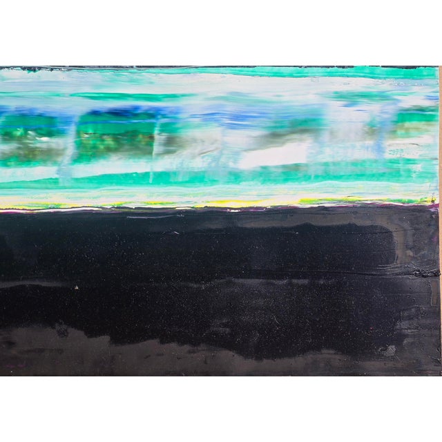 2020s Contemporary Abstract Seascape — Original Oil Painting by Diane Grant | Unframed For Sale - Image 5 of 8