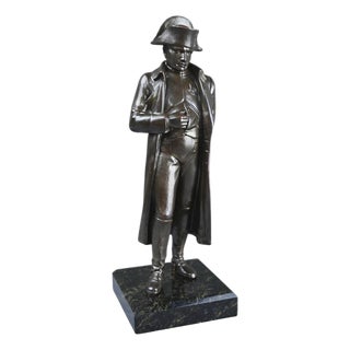 Statue of Napoleon Bonaparte, Early 20th Century, Bronze For Sale