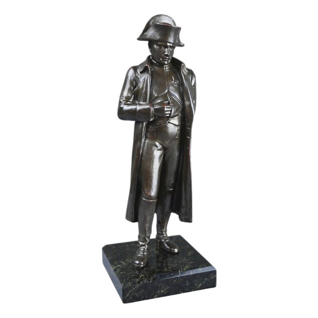 Statue of Napoleon Bonaparte, Early 20th Century, Bronze For Sale