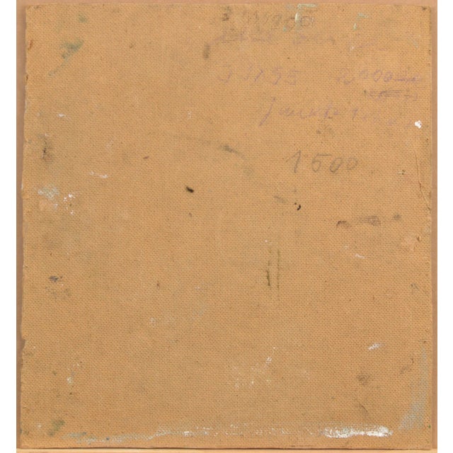 Imants Vecozols, Still Life with Cheese, 2000s, Oil on Cardboard For Sale - Image 3 of 4