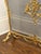 1970s Louis XV Style Brass Fireplace Screen With Cherubs & Garland Motifs For Sale - Image 5 of 7