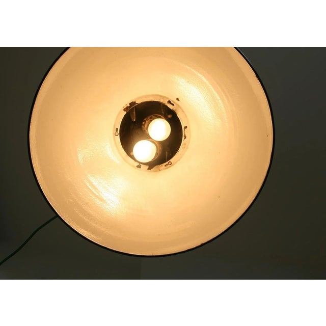 Large Vintage Industrial Ceiling Lamp from Elko For Sale - Image 10 of 16