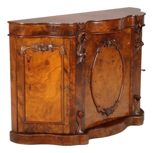 Louis Philippe Credenza in Walnut