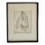 Mid-Century Drawing by Listed Artist Stanley Mitruk For Sale