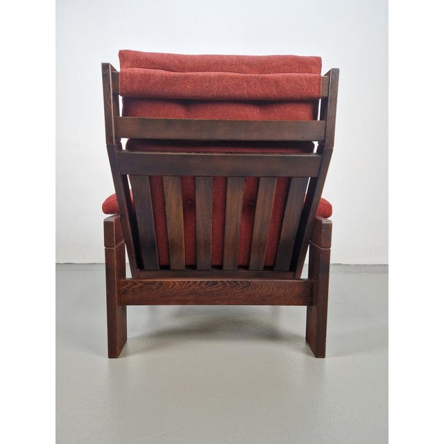 Wengé Lounge Chair by Martin Visser for T Spectrum For Sale - Image 11 of 16