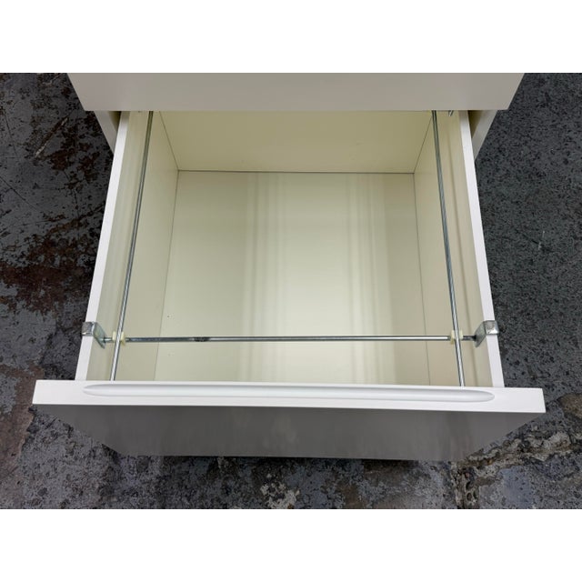 West Elm Parsons Two Drawer File Cabinet For Sale - Image 11 of 12