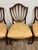 Late 20th Century Vintage Duncan Phyfe Hepplewhite Style Shield Back Dining Chairs - Set of 4 For Sale - Image 5 of 13