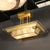 Art Deco Machine Age Polished Brass Glass Rod Chandelier by Petitot For Sale - Image 17 of 18