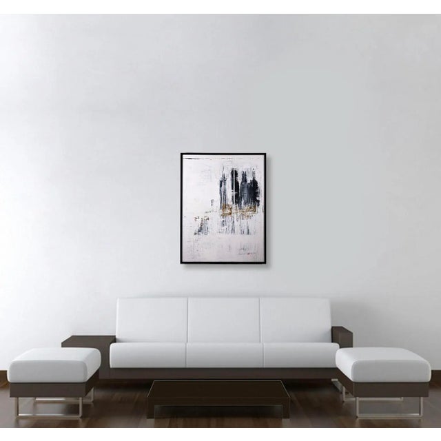 2020s "Marvel VIII" Contemporary Modernist Abstract Acrylic Painting, Framed For Sale - Image 5 of 7