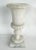 Large Neo-classical Medici Style Alabaster Urn Table Lamps, Pair Offered for sale is a pair of carved Italian neoclassical...