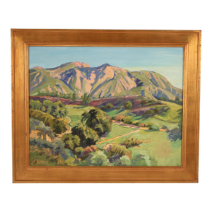 California Landscape Painting by Raymond Cuevas (1932-2020)