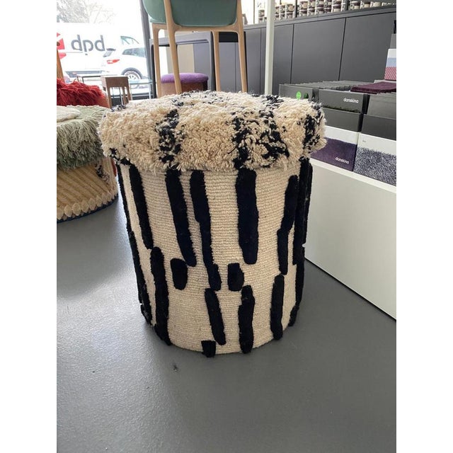 Textile Poufs by Cartk Tint, Set of 3 For Sale - Image 7 of 18