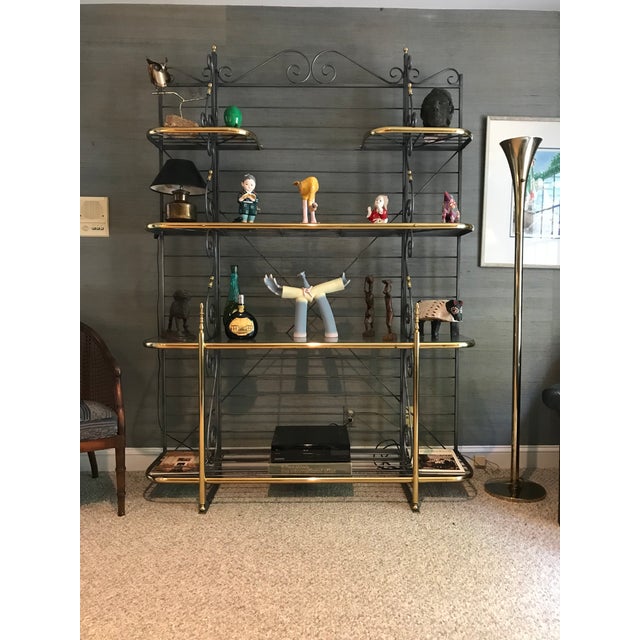 Contemporary 1980s Bakers Rack For Sale - Image 3 of 4