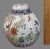 Traditional Vintage Asian Macau Hand Painted Colorful Floral Birds Ginger Jar Marked For Sale - Image 3 of 9