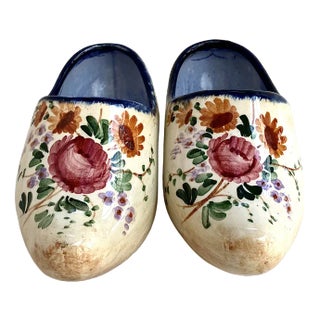 Vintage Porcelain Trinket Holders, Belgium, 1960s, Set of 2 For Sale