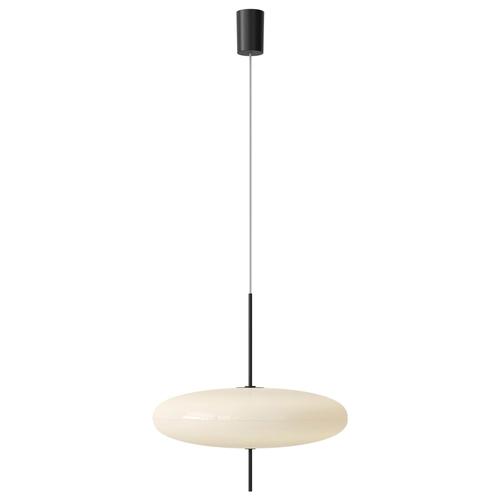 White Diffuser and Black Hardware Model 2065 Lamp by Gino Sarfatti For Sale - Image 11 of 11