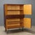 Vintage Cupboard in Mahogany and Metal, Italy, 1960s For Sale - Image 3 of 10