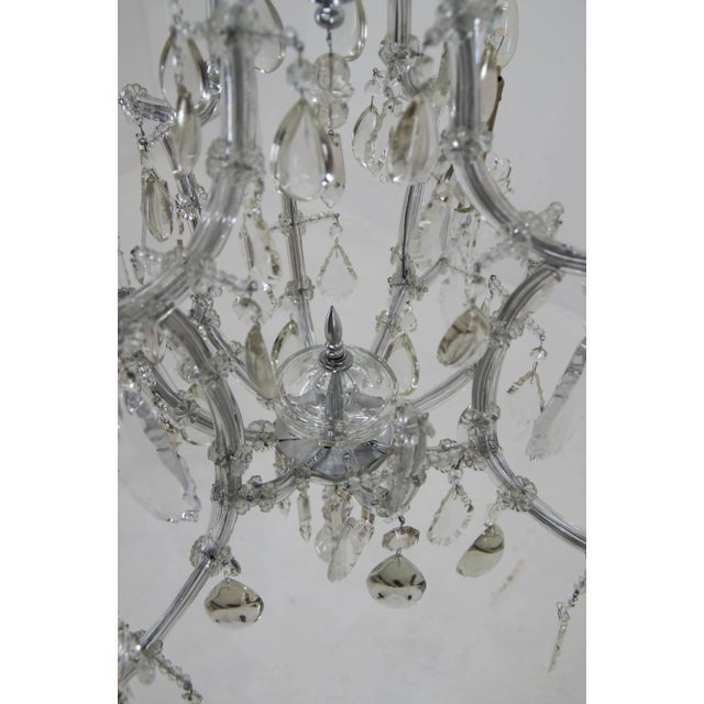 Maria Theresa Crystal Chandelier, Austria, 1900s For Sale - Image 12 of 13
